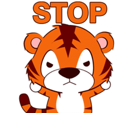 Rimau the tiger 2 sticker #5415415