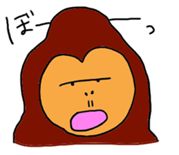 Gentle Gorilla sticker #5415425