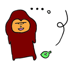 Gentle Gorilla sticker #5415448