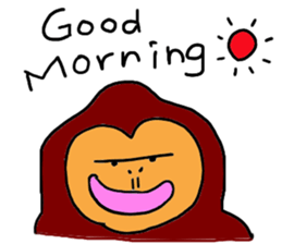 Gentle Gorilla sticker #5415455