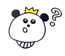 A Little King Panda sticker #5415776