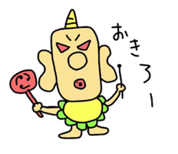 moai baby sticker #5415786