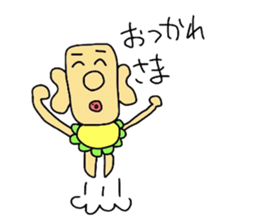 moai baby sticker #5415804