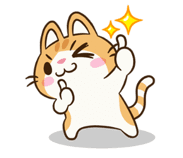 Lucy the cat sticker #5416193