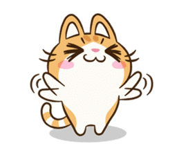Lucy the cat sticker #5416199