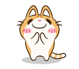 Lucy the cat sticker #5416219