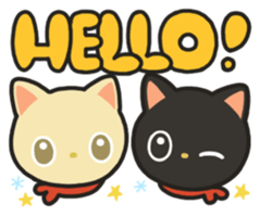kitten Miinyan and Muunyan sticker #5417060