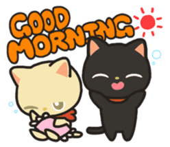 kitten Miinyan and Muunyan sticker #5417066