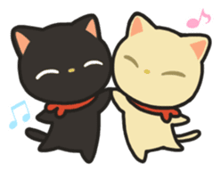 kitten Miinyan and Muunyan sticker #5417071