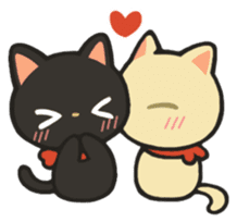 kitten Miinyan and Muunyan sticker #5417072