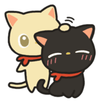 kitten Miinyan and Muunyan sticker #5417078