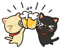 kitten Miinyan and Muunyan sticker #5417088