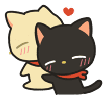 kitten Miinyan and Muunyan sticker #5417094