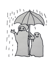 Mushitorigami Grim Reaper sticker #5417545