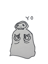 Mushitorigami Grim Reaper sticker #5417554