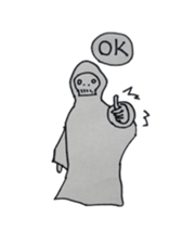 Mushitorigami Grim Reaper sticker #5417558