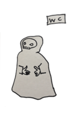 Mushitorigami Grim Reaper sticker #5417562