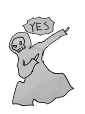 Mushitorigami Grim Reaper sticker #5417563