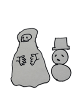 Mushitorigami Grim Reaper sticker #5417564