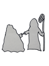 Mushitorigami Grim Reaper sticker #5417565