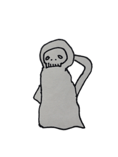 Mushitorigami Grim Reaper sticker #5417567