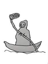 Mushitorigami Grim Reaper sticker #5417569