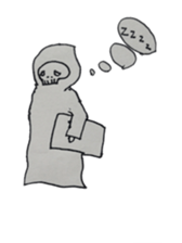 Mushitorigami Grim Reaper sticker #5417570