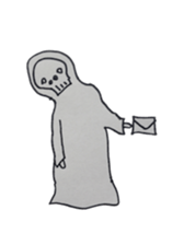Mushitorigami Grim Reaper sticker #5417572