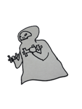 Mushitorigami Grim Reaper sticker #5417573