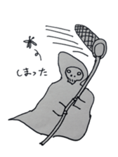 Mushitorigami Grim Reaper sticker #5417574