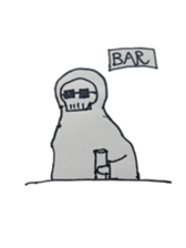 Mushitorigami Grim Reaper sticker #5417577