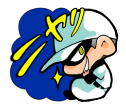 Baseball players and Mom sticker #5417996