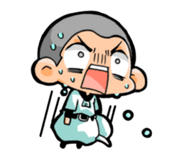 Baseball players and Mom sticker #5418006