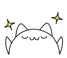 cat sleep sticker #5418260