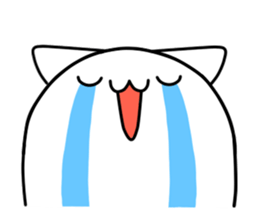 cat sleep sticker #5418264