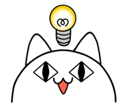 cat sleep sticker #5418266