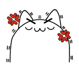 cat sleep sticker #5418279