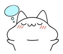 cat sleep sticker #5418281