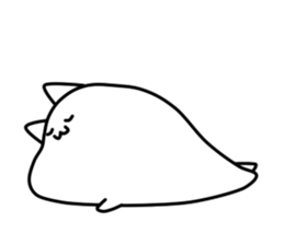 cat sleep sticker #5418284