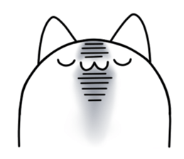 cat sleep sticker #5418289