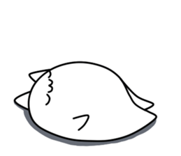 cat sleep sticker #5418292