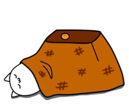 cat sleep sticker #5418295