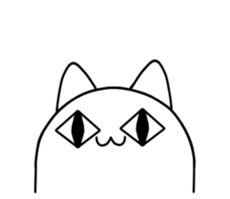 cat sleep sticker #5418299