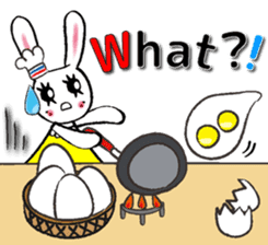 USEFUL CHATTING PHRASE WITH CHEF RABBIT3 sticker #5419032