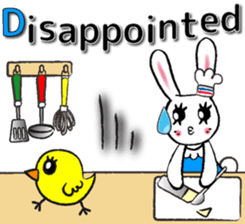 USEFUL CHATTING PHRASE WITH CHEF RABBIT3 sticker #5419034