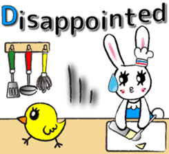 USEFUL CHATTING PHRASE WITH CHEF RABBIT3 sticker #5419034