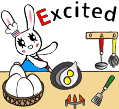 USEFUL CHATTING PHRASE WITH CHEF RABBIT3 sticker #5419035
