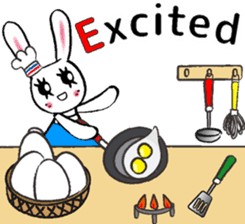 USEFUL CHATTING PHRASE WITH CHEF RABBIT3 sticker #5419035