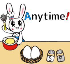 USEFUL CHATTING PHRASE WITH CHEF RABBIT3 sticker #5419038