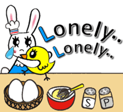 USEFUL CHATTING PHRASE WITH CHEF RABBIT3 sticker #5419040